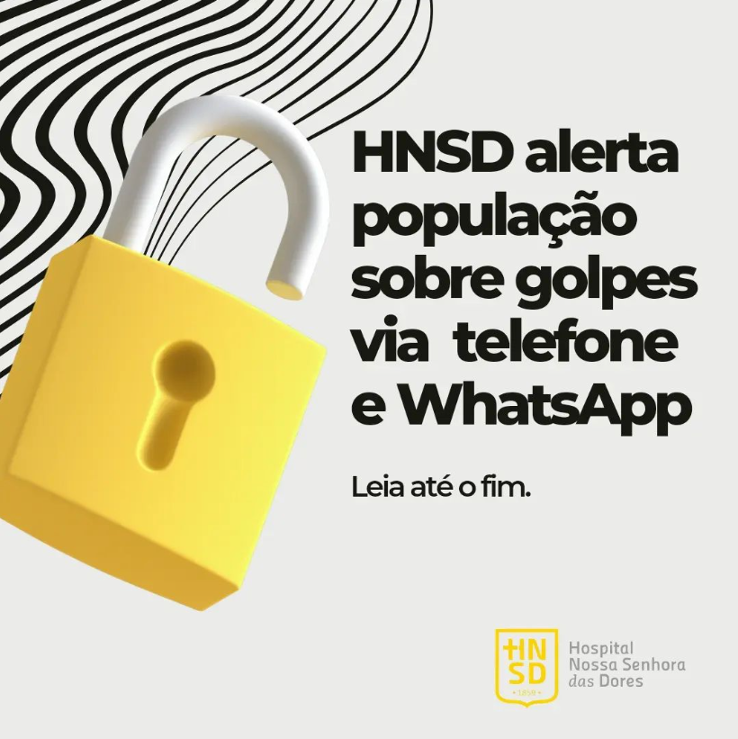 Leia mais sobre o artigo Hospital em Itabira Alerta! Não caia em golpes‼️