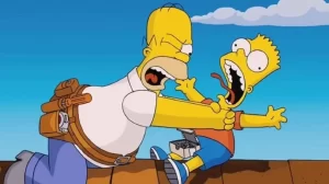 Leia mais sobre o artigo SIMPSONS: Desenho explica porque Homer parou de estrangular Bart