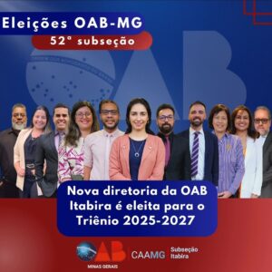 Leia mais sobre o artigo Patrícia de Freitas é Reeleita Presidente da OAB Itabira em Eleição Histórica Online