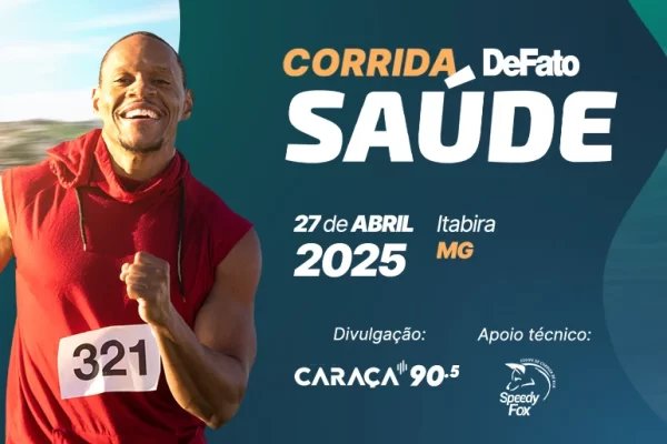 Itabira se prepara para a Corrida DeFato Saúde: esporte, música e diversão