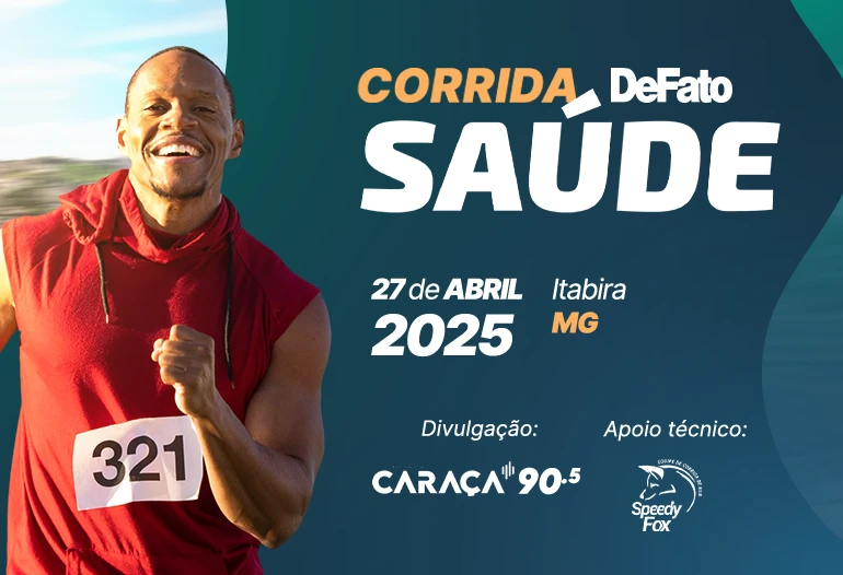 Leia mais sobre o artigo Itabira se prepara para a Corrida DeFato Saúde: esporte, música e diversão