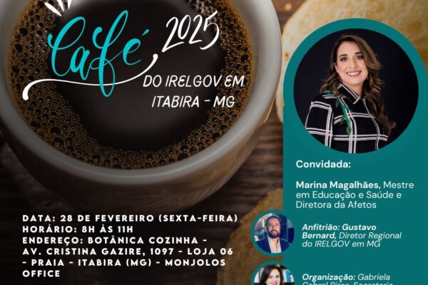 Café do Irelgov: um espaço de conexão entre estudantes e profissionais do setor público e privado