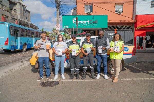 Vereadores Jordana Madeira e Elias Lima se unem à Transita em campanha para reduzir acidentes em Itabira