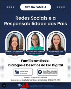 Leia mais sobre o artigo Família, Redes e Responsabilidade: OAB Itabira promove palestra sobre os desafios da parentalidade na era digital