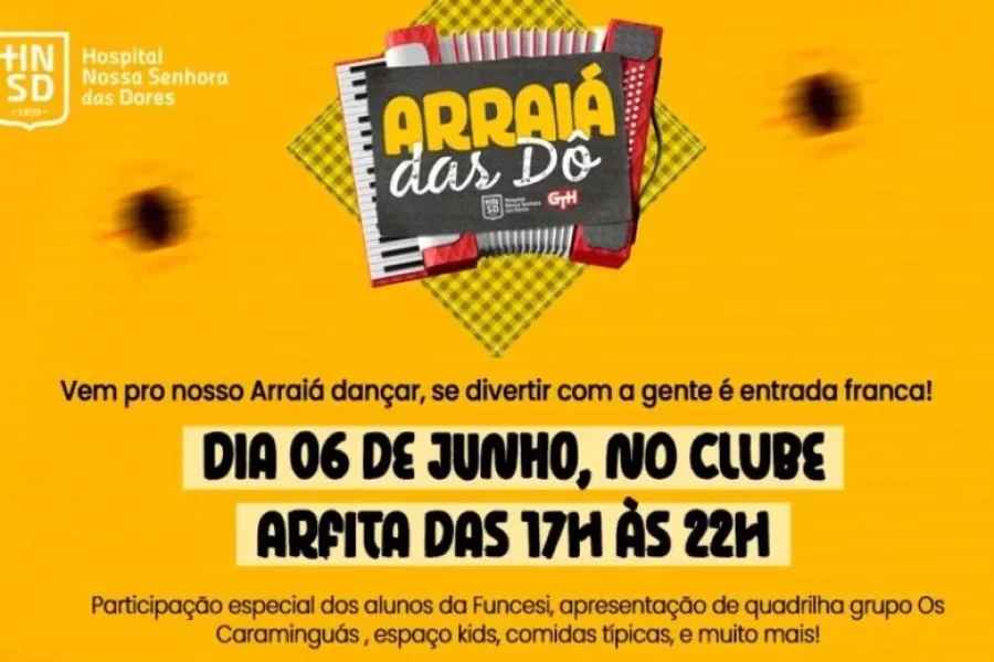 Arraiá das Dô anima Itabira com música, quadrilha e comidas típicas nesta sexta (6)