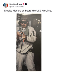 Leia mais sobre o artigo Operação dos Estados Unidos captura Nicolás Maduro e abala a geopolítica na América Latina