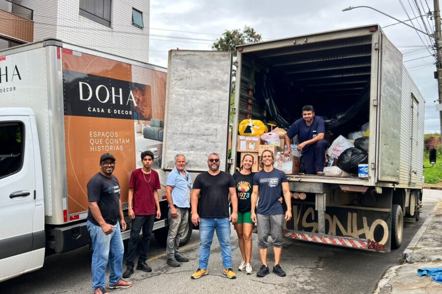 Empresários de Itabira se unem para enviar ajuda a Ubá após devastação das chuvas