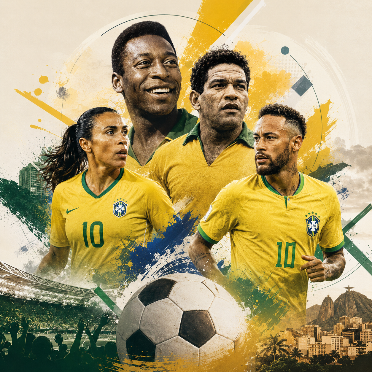 No momento, você está visualizando Craques brasileiros viram tema de questões no Enem e mostram como o futebol ajuda a explicar o Brasil