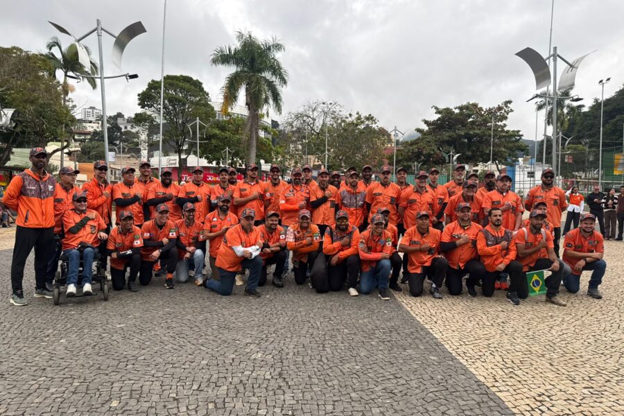 Movimento Legendários Sola Gratia reúne mais de 100 homens em Itabira em ação de impacto social e espiritual