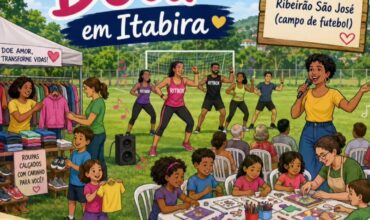 Comunidade de Ribeirão São José recebe mais uma edição do Dia de Doar em Itabira