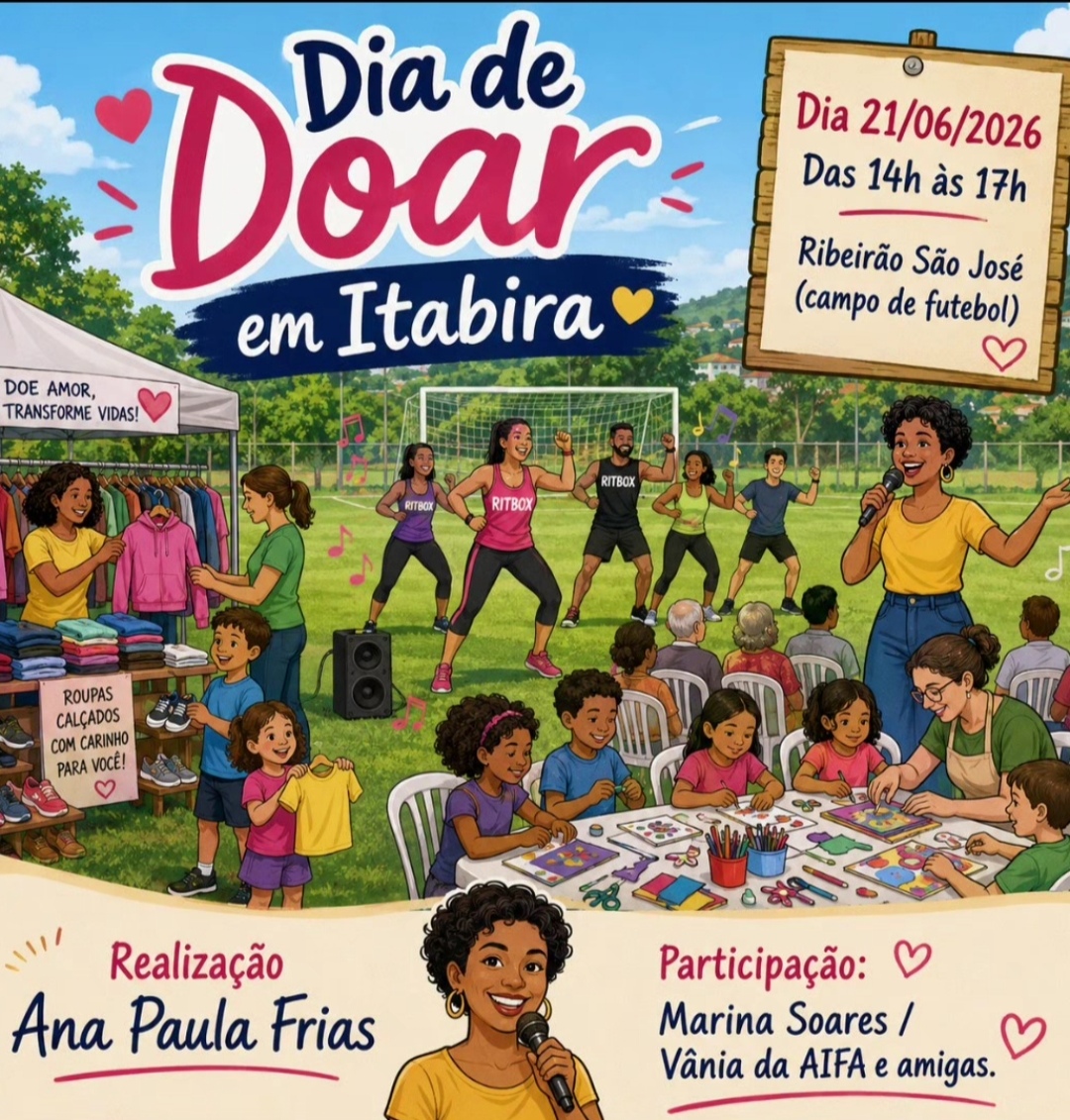 No momento, você está visualizando Comunidade de Ribeirão São José recebe mais uma edição do Dia de Doar em Itabira