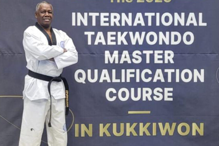 Após 47 anos dedicados ao Taekwondo, Martinho Alvarenga busca certificação internacional na Coreia do Sul