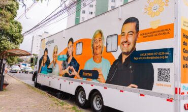 Itabira recebe Carreta da Saúde com atendimentos de oftalmologia e mamografia